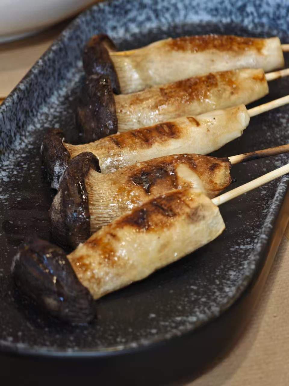 Grilled shitake
